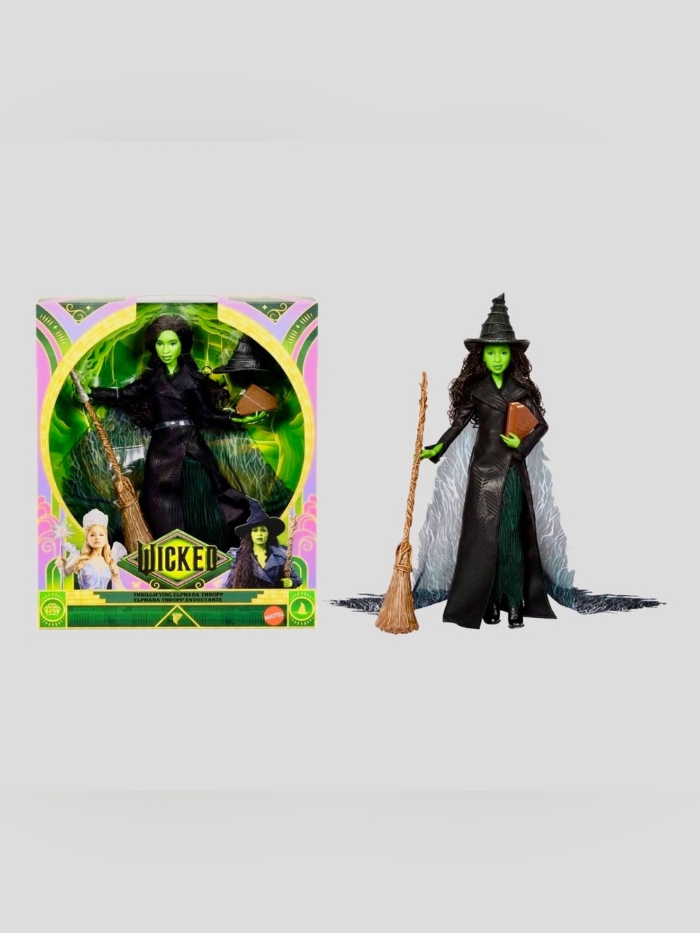 NIB Universal Pictures' Wicked: For Good Deluxe Elphaba Doll